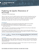 Exploring the Quality Dimensions of Free Cash Flow Yield